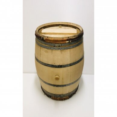 Restored French oak barrel 225 l