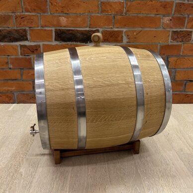 30 litres american oak barrel for whiskey 1