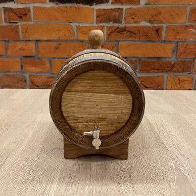 3 litres French oak barrel for wine 2