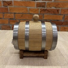 3 litres French oak barrel for whiskey