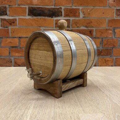 3 litres american oak barrel for whiskey