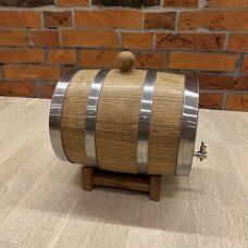 5 litres French oak barrel for whiskey