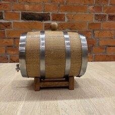 5 litres French oak barrel for wine