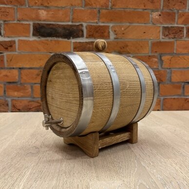 5 litres French oak barrel for wine