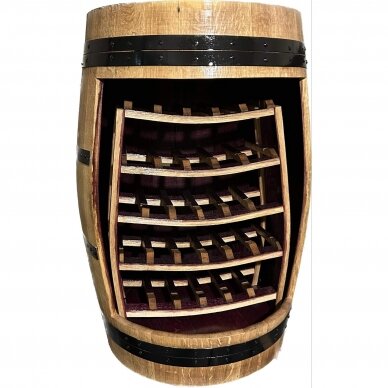 Wine shelf with a tabletop 2